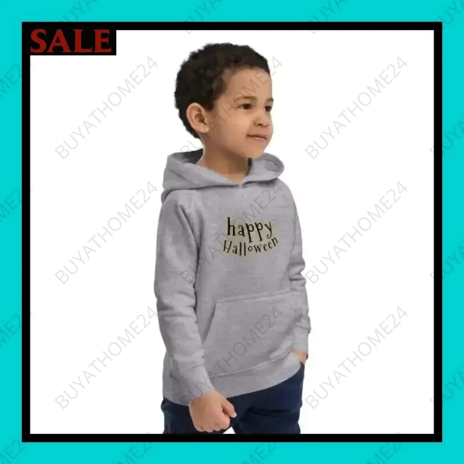 Jungen Hoodie 4 Jahre - 12 Jahre - BUYATHOME24 - Hoodiedruck - GERMANY - HALLOWEEN, Kinder Hoodie, KINDERMODE & BABYS