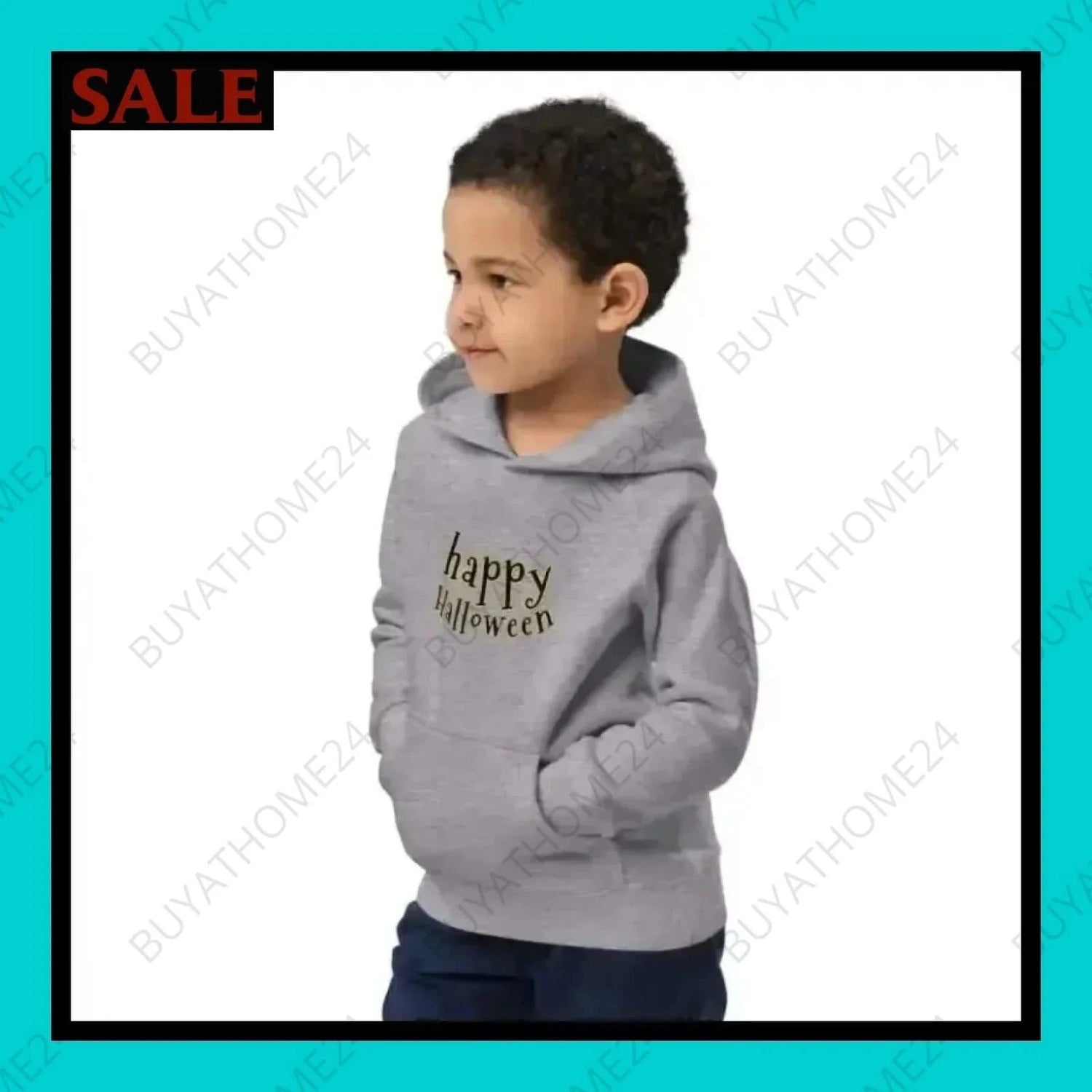 Jungen Hoodie 4 Jahre - 12 Jahre - BUYATHOME24 - Hoodiedruck - GERMANY - HALLOWEEN, Kinder Hoodie, KINDERMODE & BABYS