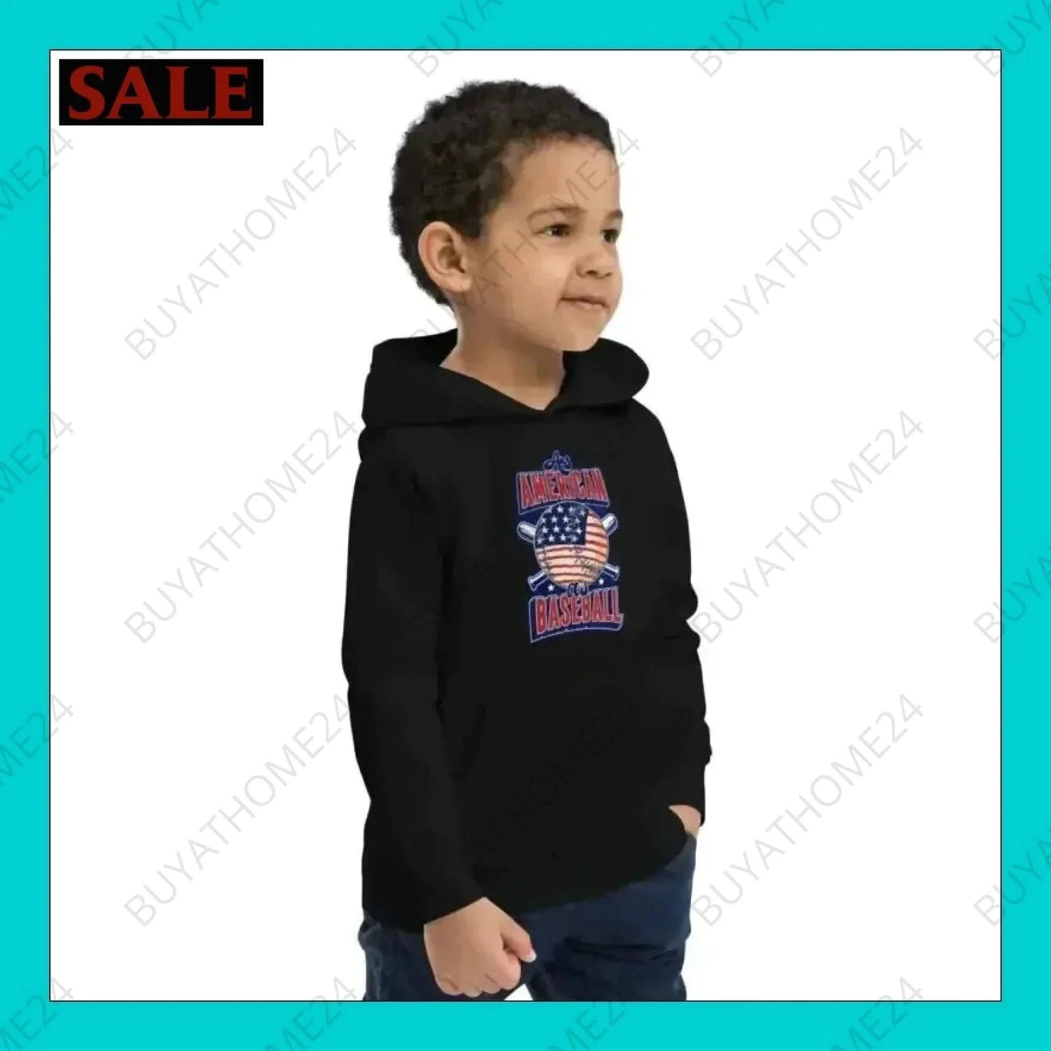 Jungen Hoodie 4 Jahre - 12 Jahre - BUYATHOME24 - Hoodiedruck - GERMANY - Kinder Hoodie, KINDERMODE & BABYS