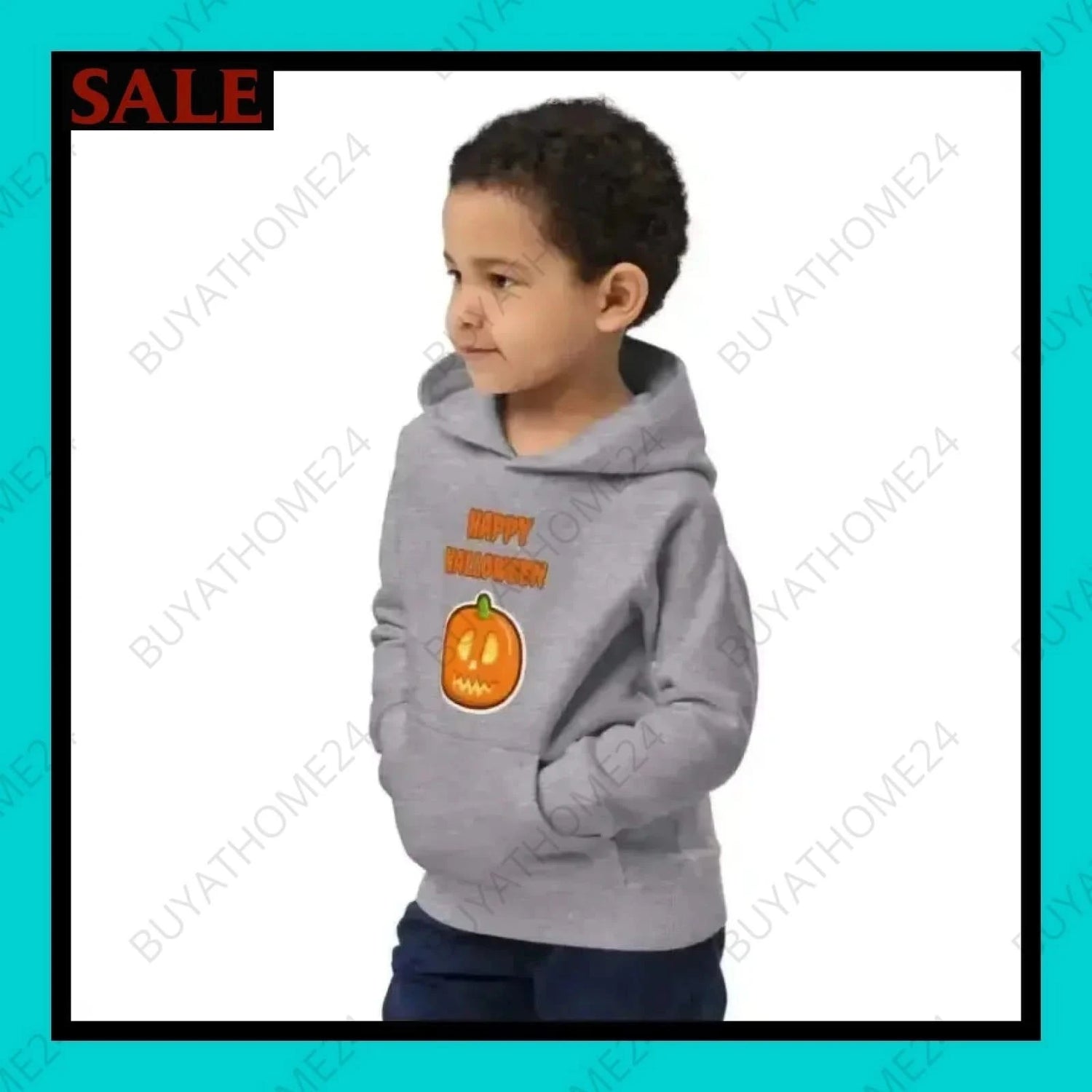 Jungen Hoodie 4 Jahre - 12 Jahre - BUYATHOME24 - Hoodiedruck - GERMANY - HALLOWEEN, Kinder Hoodie, KINDERMODE & BABYS, YOUR STYLE