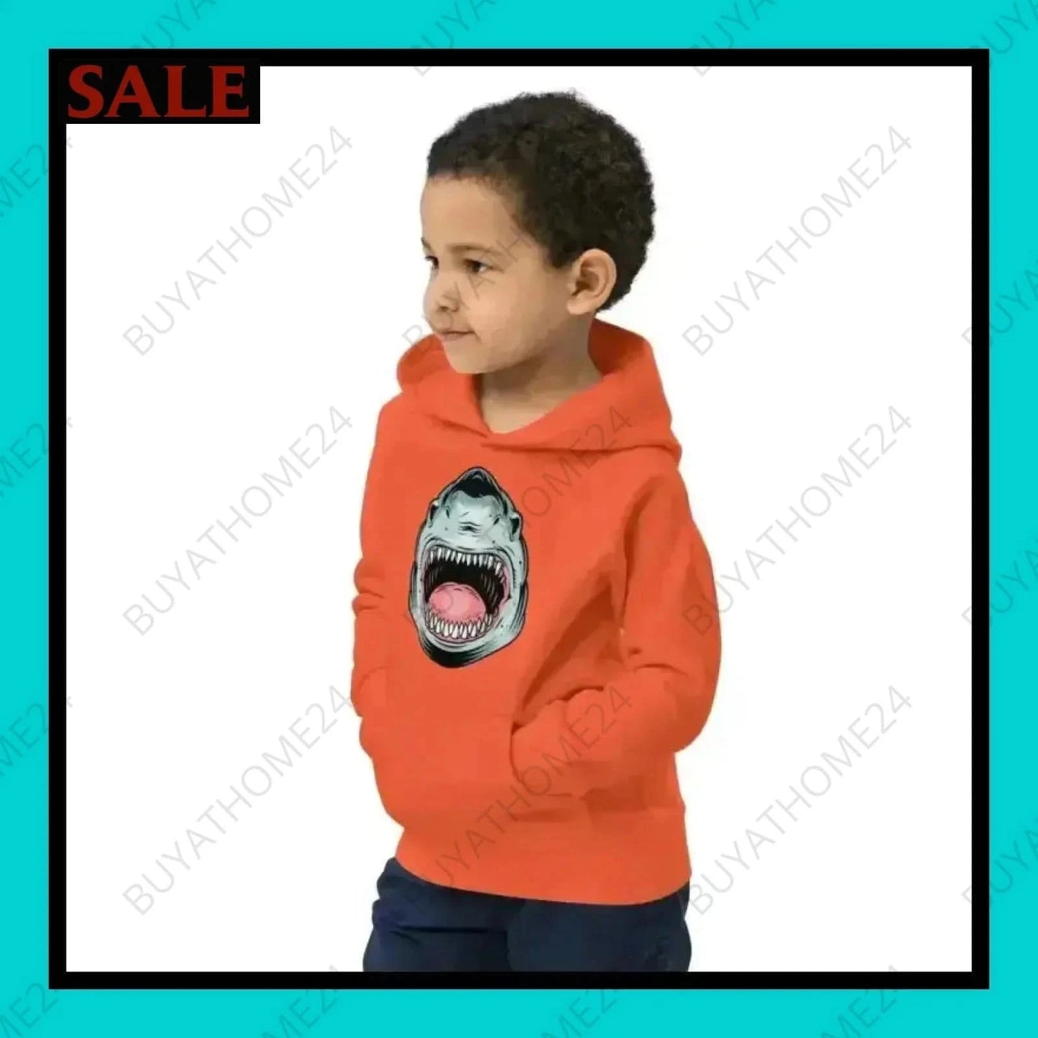 Jungen Hoodie 4 Jahre - 12 Jahre - BUYATHOME24 - Hoodiedruck - GERMANY - Kinder Hoodie, KINDERMODE & BABYS