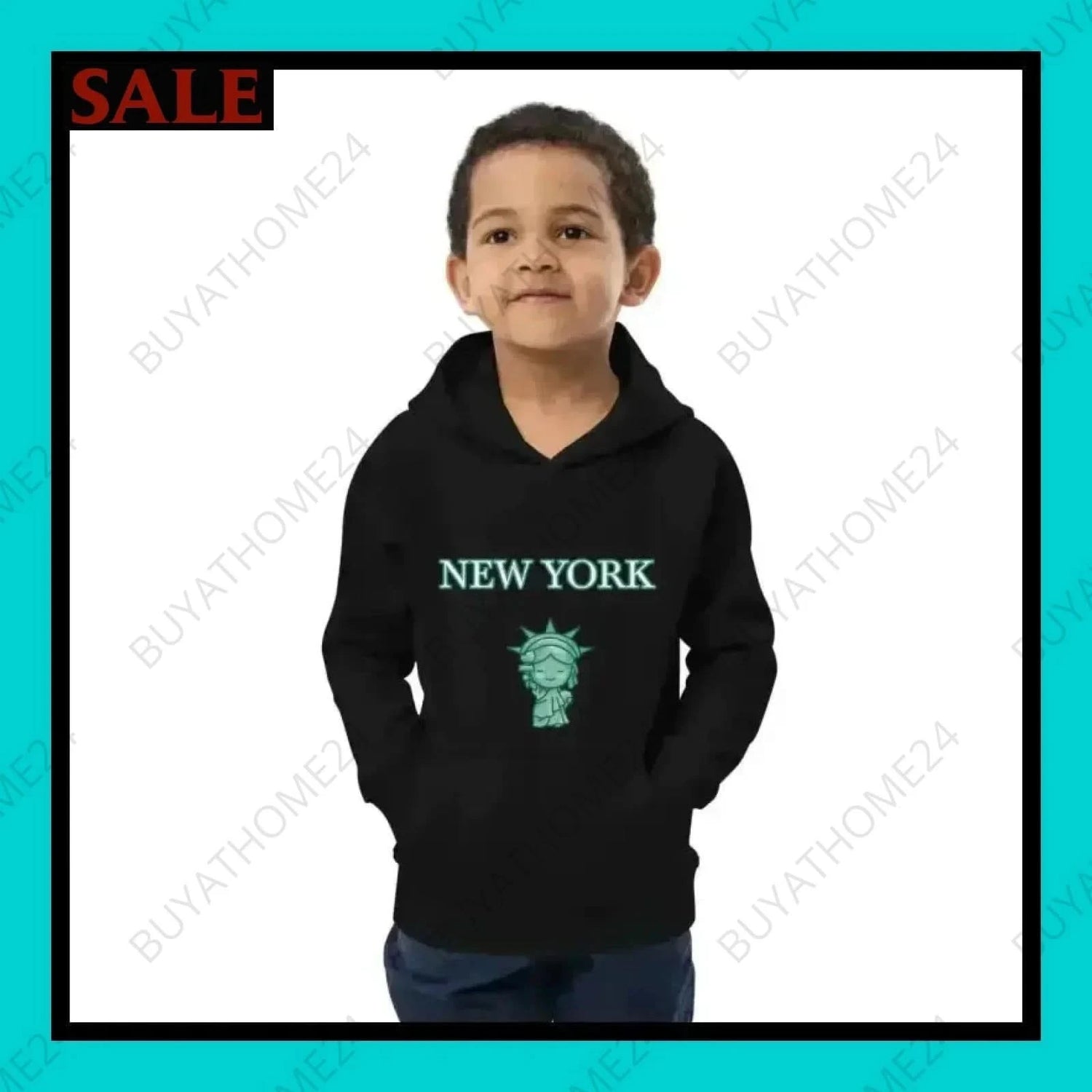 Jungen Hoodie 4 Jahre - 12 Jahre - BUYATHOME24 - Hoodiedruck - GERMANY - Kinder Hoodie, KINDERMODE & BABYS, YOUR STYLE