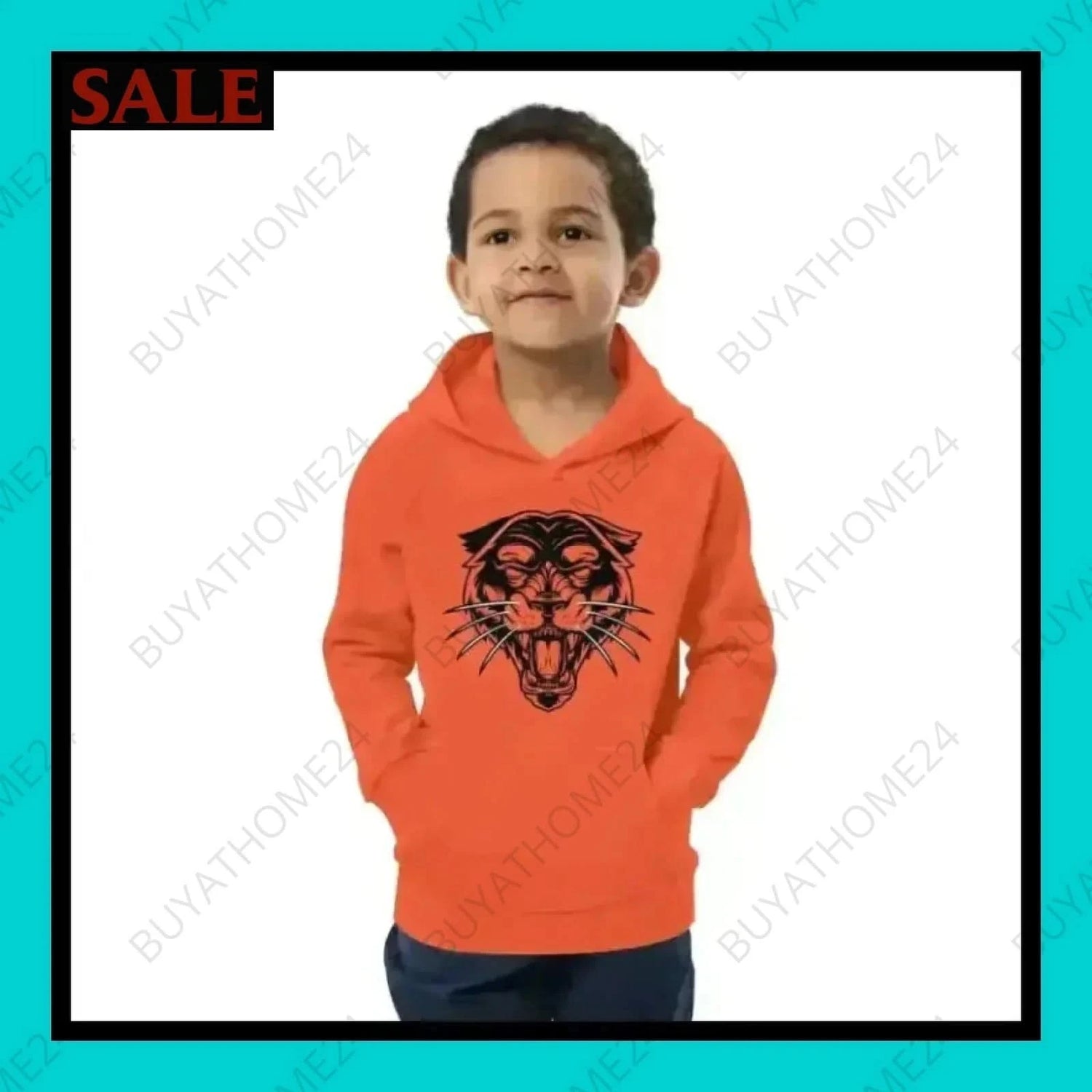 Jungen Hoodie 4 Jahre - 12 Jahre - BUYATHOME24 - Hoodiedruck - GERMANY - Kinder Hoodie, KINDERMODE & BABYS