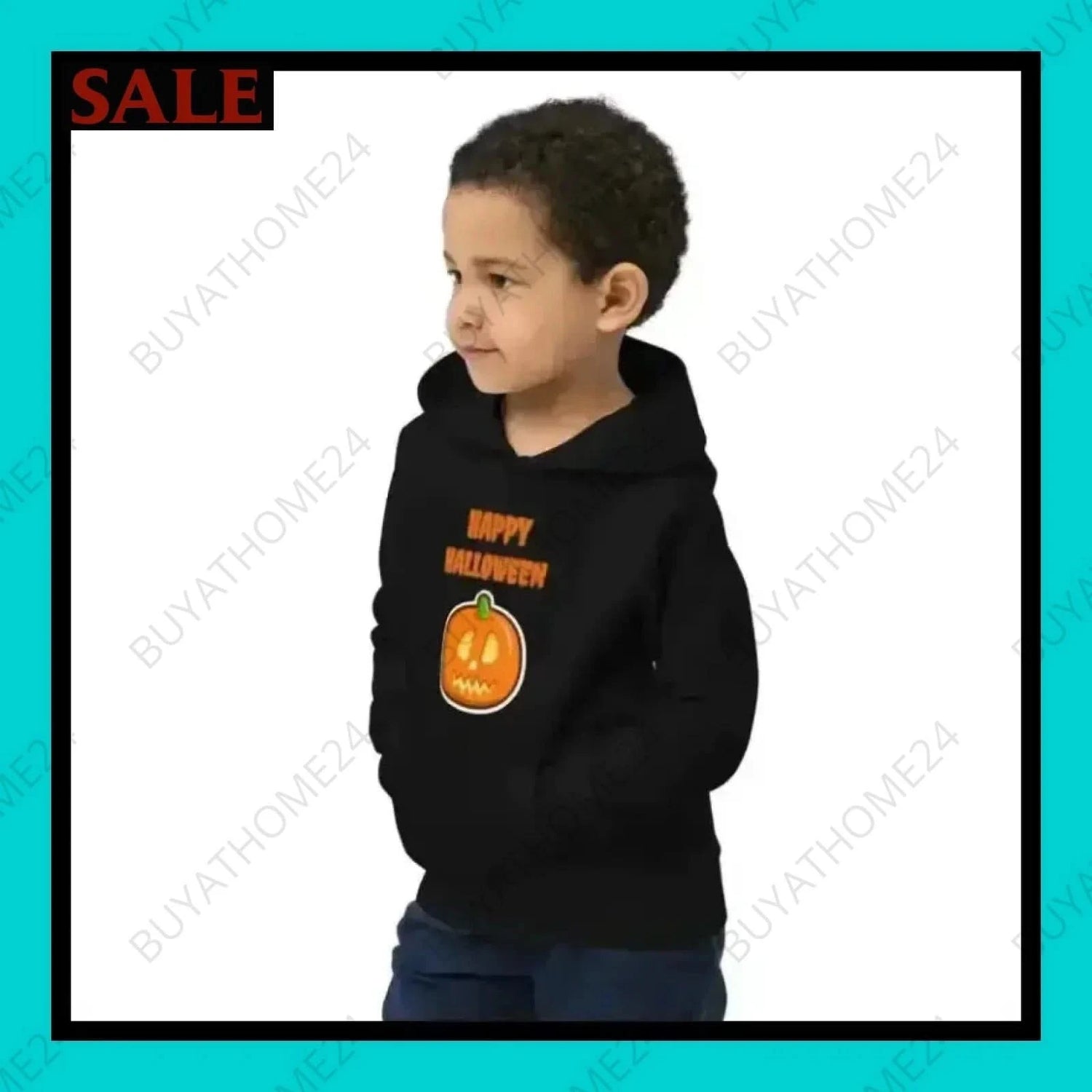 Jungen Hoodie 4 Jahre - 12 Jahre - BUYATHOME24 - Hoodiedruck - GERMANY - HALLOWEEN, Kinder Hoodie, KINDERMODE & BABYS, YOUR STYLE