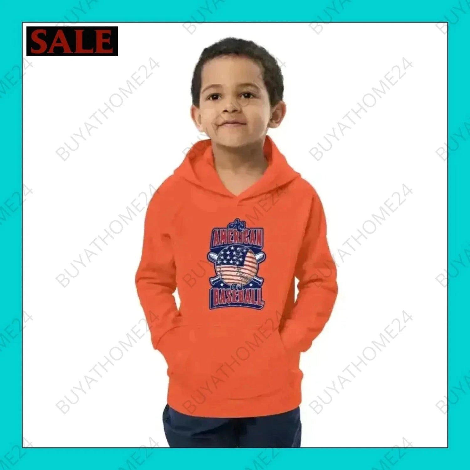 Jungen Hoodie 4 Jahre - 12 Jahre - BUYATHOME24 - Hoodiedruck - GERMANY - Kinder Hoodie, KINDERMODE & BABYS