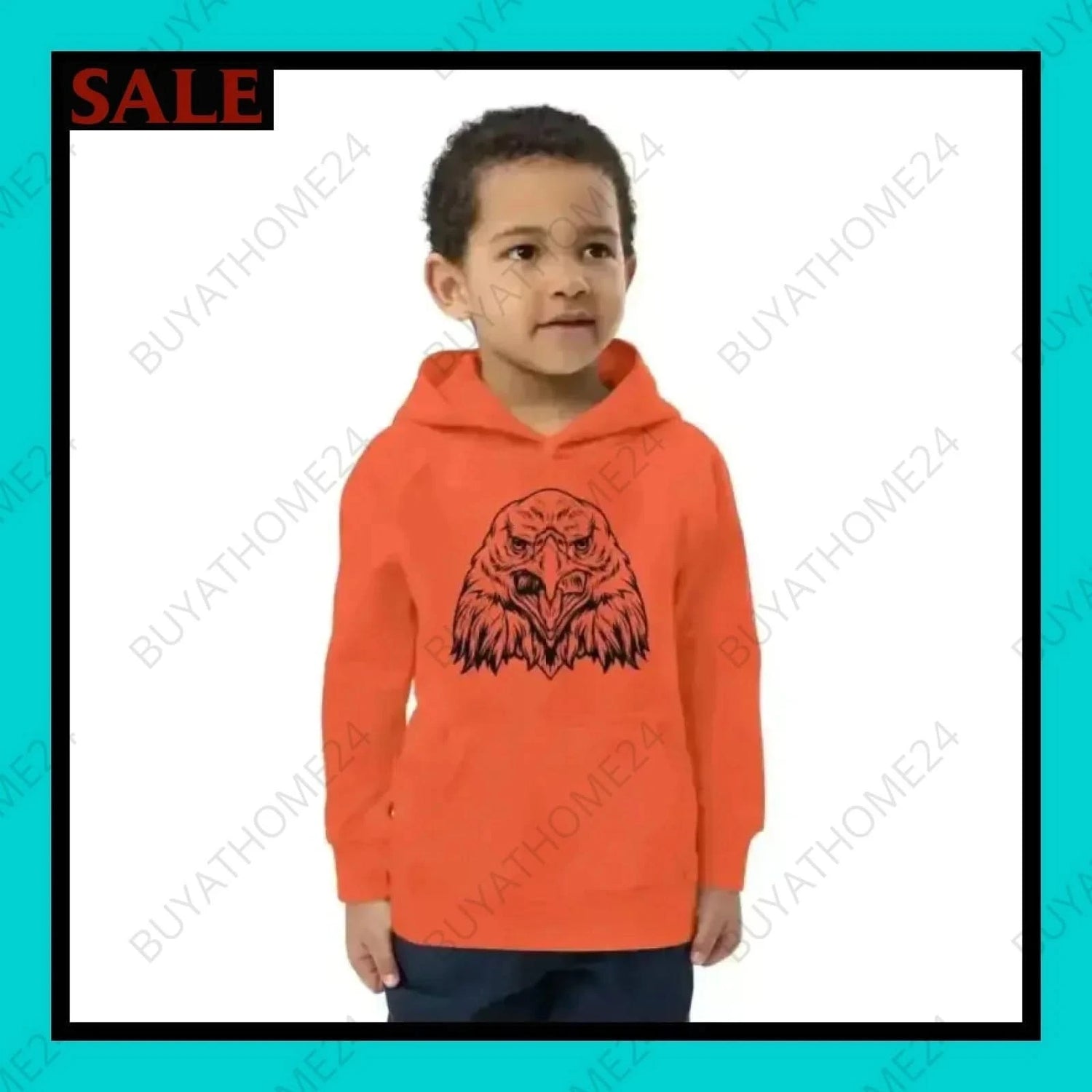 Jungen Hoodie 4 Jahre - 12 Jahre - BUYATHOME24 - Hoodiedruck - GERMANY - Kinder Hoodie, KINDERMODE & BABYS