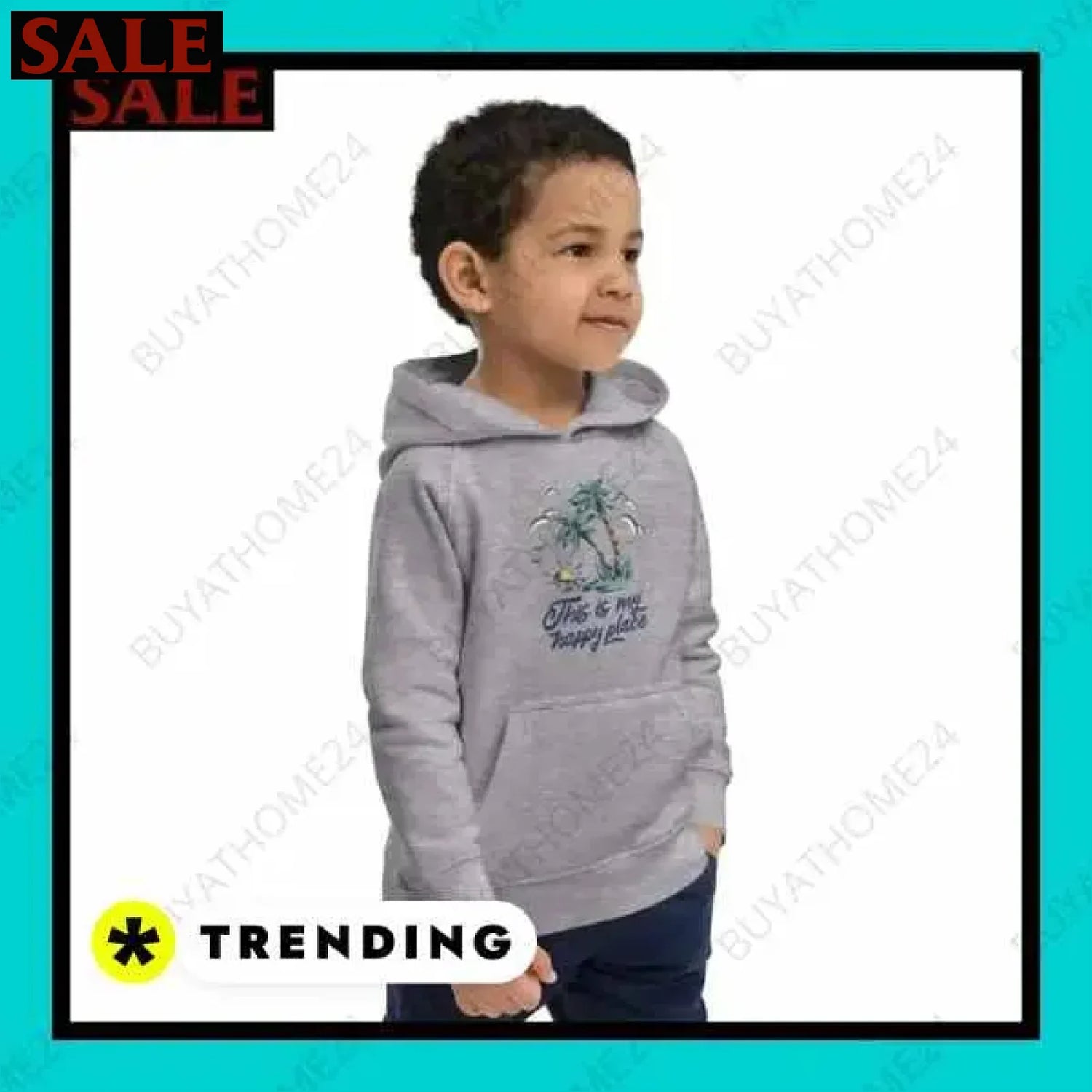 Jungen Hoodie aus Baumwolle bei BuyAtHome24 I Jungen Hoodie 4 bis 12 Jahre  Textildruck BUYATHOME24, T-Shirts BUYATHOME24, Hoodies BUYATHOME24,  Hosen BUYATHOME24, Jacken BUYATHOME24, Schuhe BUYATHOME24