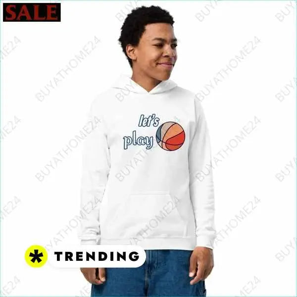 jungen-hoodie-xs-xl-buyathome24-hoodiedruck-weiss-xs-4-jahre-100-882 - BUYATHOME24®