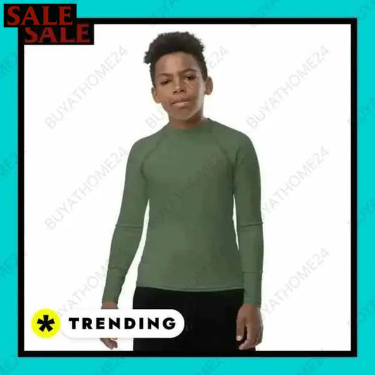 Jungen Langarm Sport T-Shirt bei BuyAtHome24 für Fitness und Freizeit  Textildruck BUYATHOME24, T-Shirts BUYATHOME24, Hoodies BUYATHOME24,  Hosen BUYATHOME24, Jacken BUYATHOME24, Schuhe BUYATHOME24