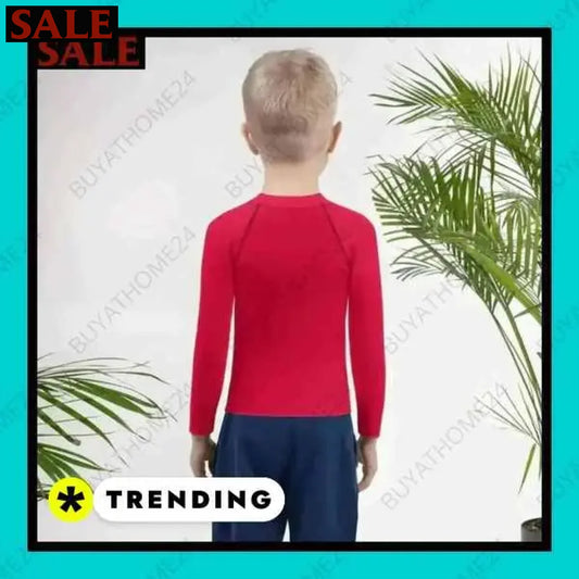 Jungen Langarm Sport T-Shirt bei BuyAtHome24 für Fitness und Freizeit  Textildruck BUYATHOME24, T-Shirts BUYATHOME24, Hoodies BUYATHOME24,  Hosen BUYATHOME24, Jacken BUYATHOME24, Schuhe BUYATHOME24