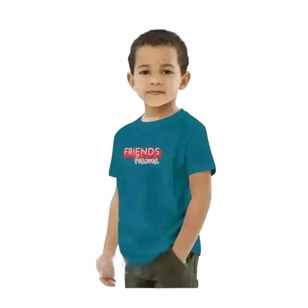 Unisex Rundhalsshirt für Jungen und Mädchen, Kurzarm, grafisches Design, bequem und modisch für 3-14 Jahre, von BUYATHOME24