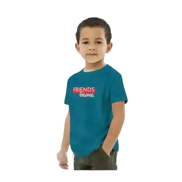 Unisex Rundhalsshirt für Jungen und Mädchen, Kurzarm, grafisches Design, bequem und modisch für 3-14 Jahre, von BUYATHOME24
