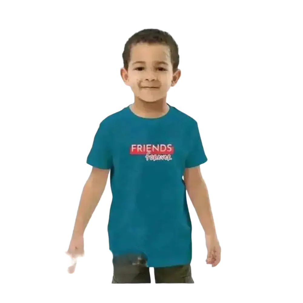 Grafisches Jungen- und Mädchen-Kurzarmshirt für 3-14 Jahre, bequemes, modisches Unisex-T-Shirt von BUYATHOME24, Ozean-Design