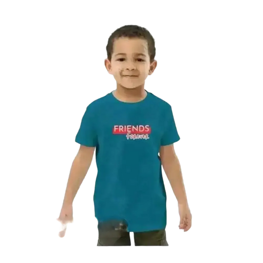Grafisches Jungen- und Mädchen-Kurzarmshirt für 3-14 Jahre, bequemes, modisches Unisex-T-Shirt von BUYATHOME24, Ozean-Design