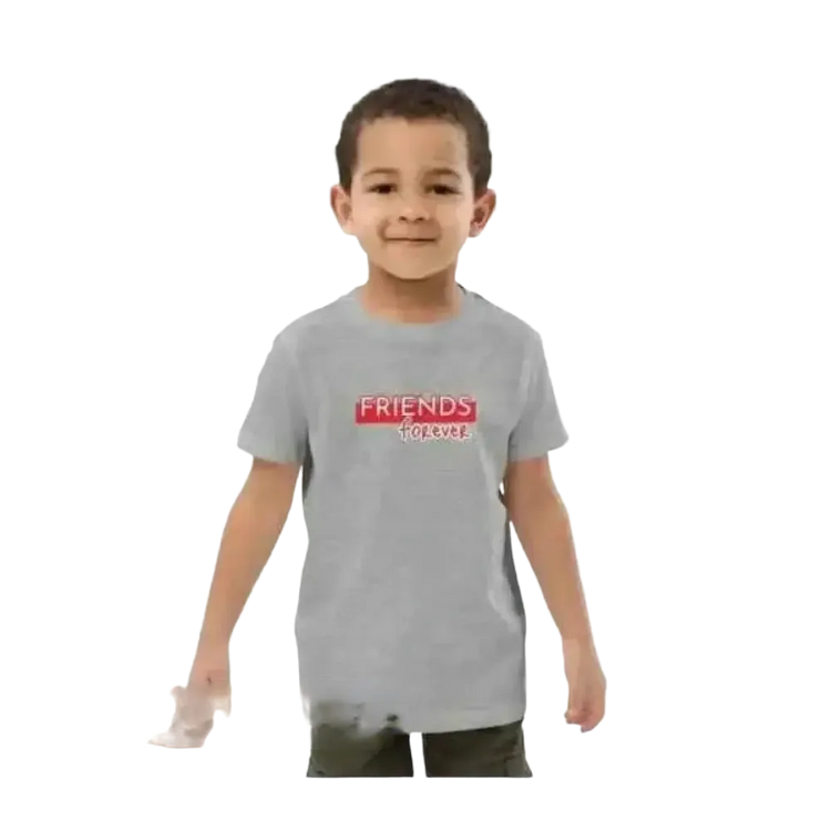 Jungen und Mädchen Kurzarm-Rundhals-T-Shirt mit Grafik in Unisex-Design für Kinder 3-14 Jahre, bequem und modisch bei BUYATHOME24