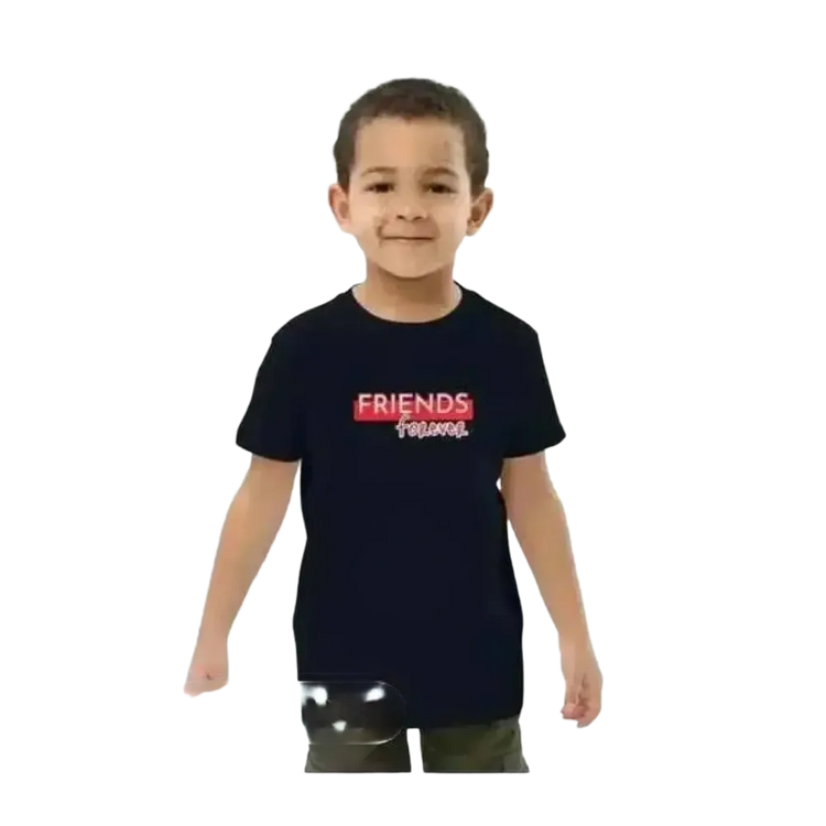 Unisex Rundhalsshirt für Jungen und Mädchen, Kurzarm, grafisches Design, bequem und modisch für Kinder im Alter von 3-14 Jahren.