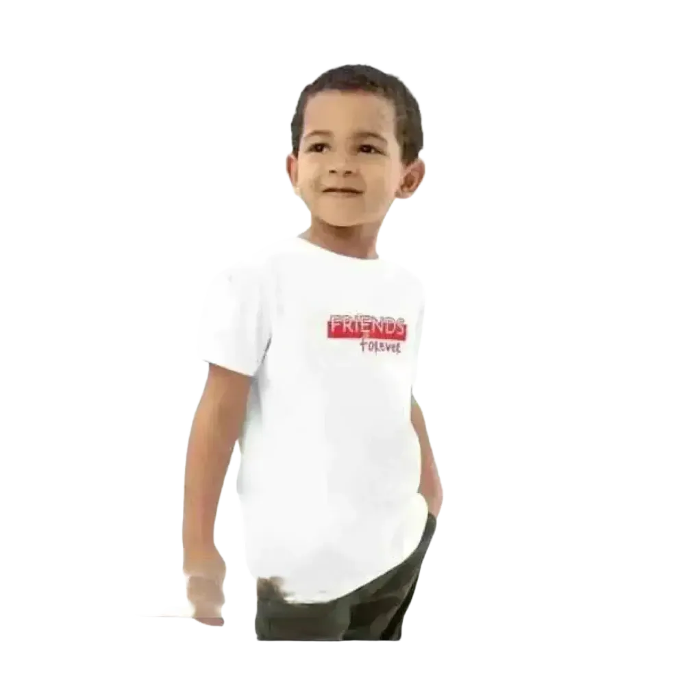 Unisex Rundhalsshirt für Jungen und Mädchen, Kurzarm, grafisches Design, bequem und modisch, für Kinder von 3 bis 14 Jahre