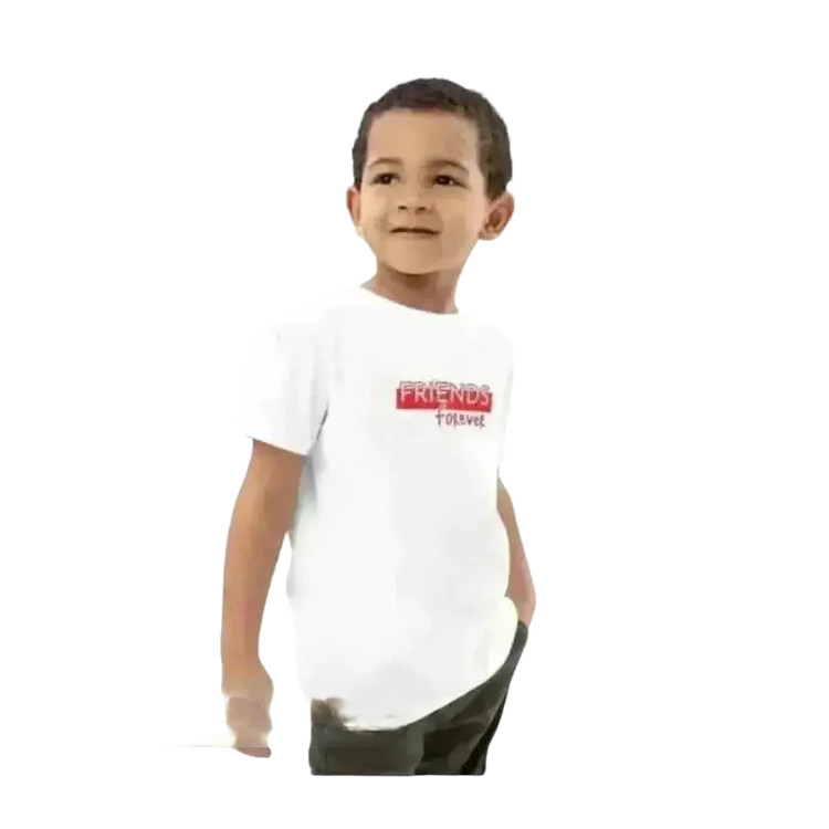 Unisex Rundhalsshirt für Jungen und Mädchen, Kurzarm, grafisches Design, bequem und modisch, für Kinder von 3 bis 14 Jahre