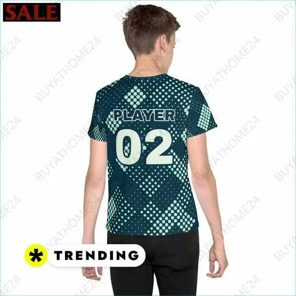 jungen-sport-t-shirt-134-cm-170-buyathome24-textildruck-130 - BUYATHOME24®