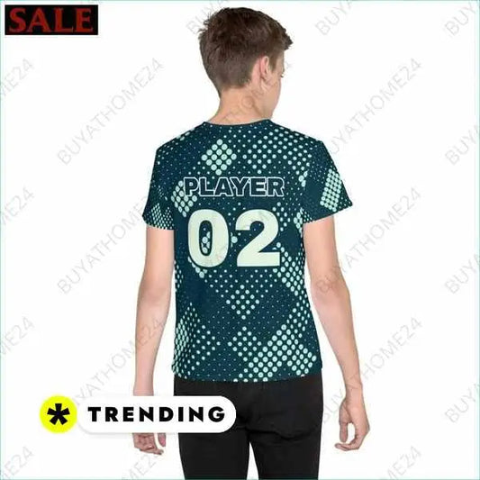 jungen-sport-t-shirt-134-cm-170-buyathome24-textildruck-130 - BUYATHOME24®