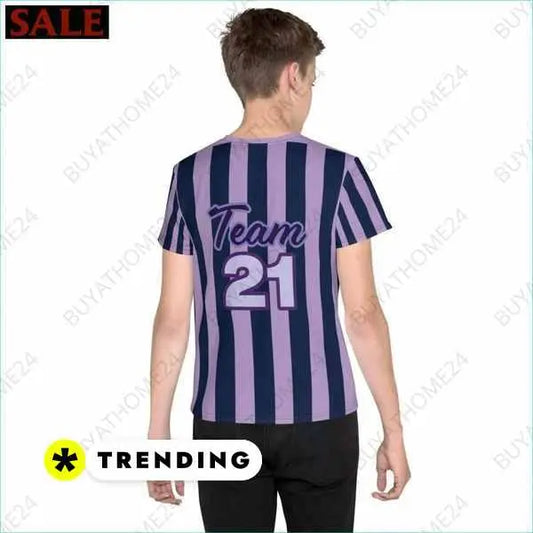 jungen-sport-t-shirt-134-cm-170-buyathome24-textildruck-361 - BUYATHOME24®