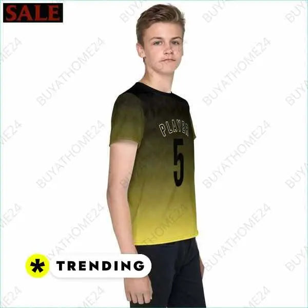 jungen-sport-t-shirt-134-cm-170-buyathome24-textildruck-399 - BUYATHOME24®