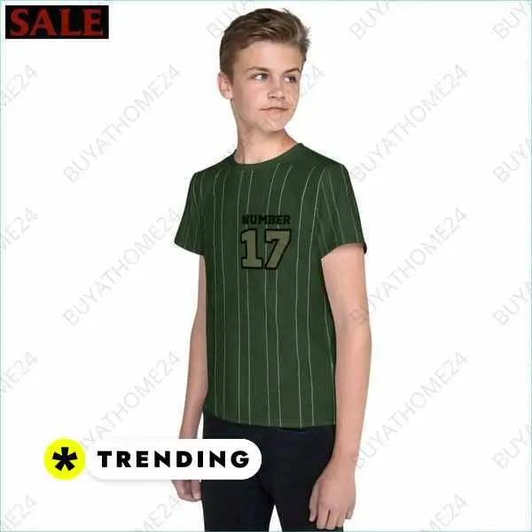 jungen-sport-t-shirt-134-cm-170-buyathome24-textildruck-573 - BUYATHOME24®