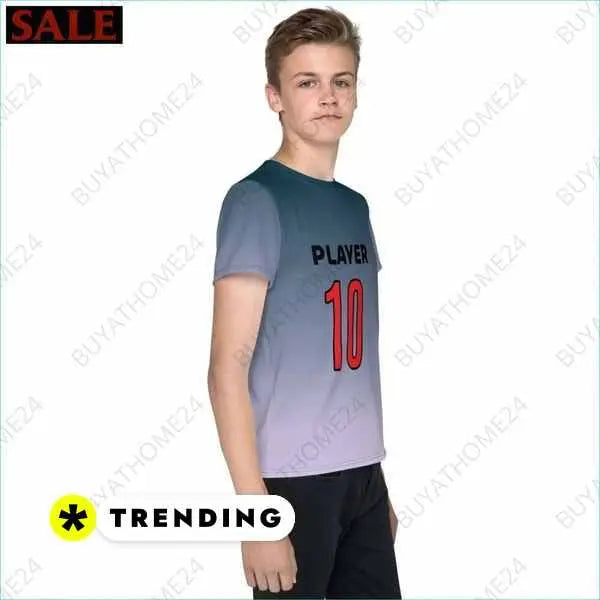 jungen-sport-t-shirt-134-cm-170-buyathome24-textildruck-711 - BUYATHOME24®