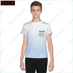 Jungen Sport T-Shirt 134 cm - 170 cm - BUYATHOME24 - Textildruck - GERMANY - Kinder Sport T-Shirt, KINDERMODE & BABYS