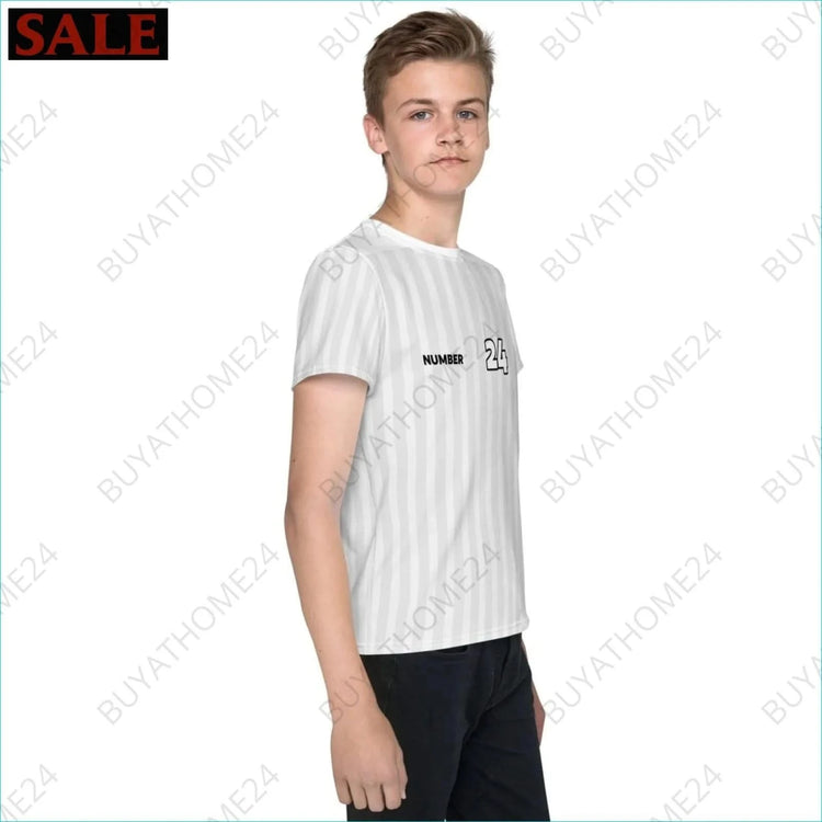 Jungen Sport T-Shirt 134 cm - 170 cm - BUYATHOME24 - Textildruck - GERMANY - Kinder Sport T-Shirt, KINDERMODE & BABYS