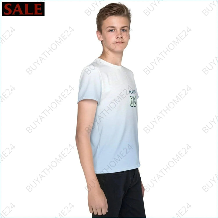 Jungen Sport T-Shirt 134 cm - 170 cm - BUYATHOME24 - Textildruck - GERMANY - Kinder Sport T-Shirt, KINDERMODE & BABYS