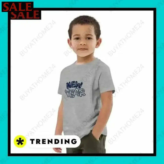 SALE % Rundhalsshirts I Kurzarm Grafik Unisex T-Shirt 3-14 Jahre BUYATHOME24®
