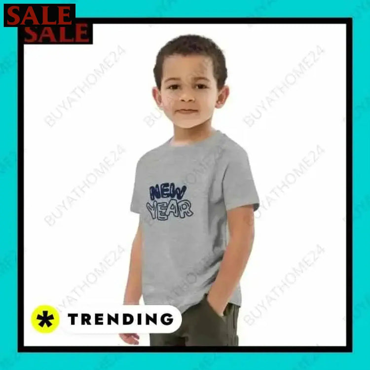 SALE % Rundhalsshirts I Kurzarm Grafik Unisex T-Shirt 3-14 Jahre BUYATHOME24®