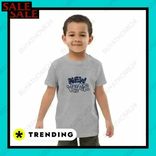 SALE % Rundhalsshirts I Kurzarm Grafik Unisex T-Shirt 3-14 Jahre BUYATHOME24®