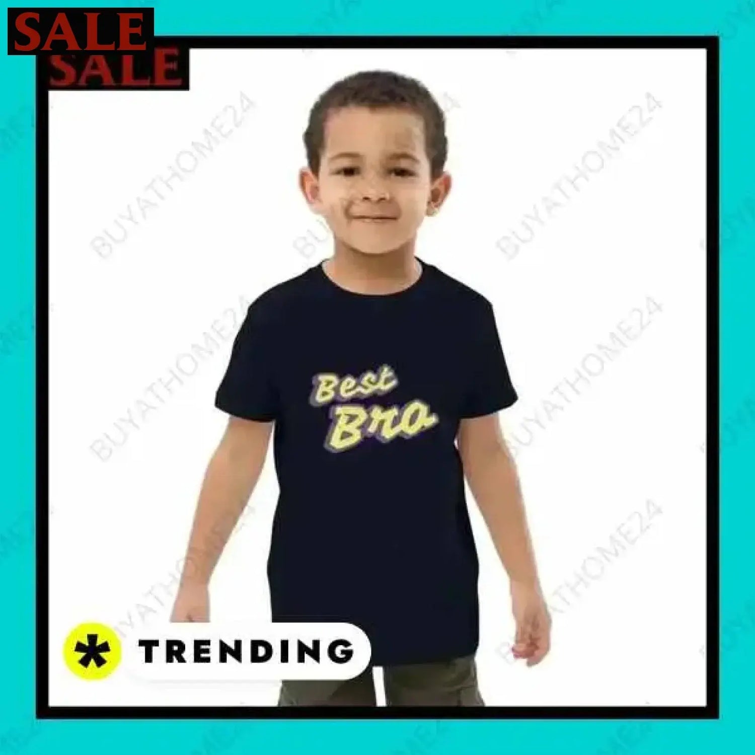 SALE % Rundhalsshirts I Kurzarm Grafik Jungen T-Shirt 3-14 Jahre BUYATHOME24®