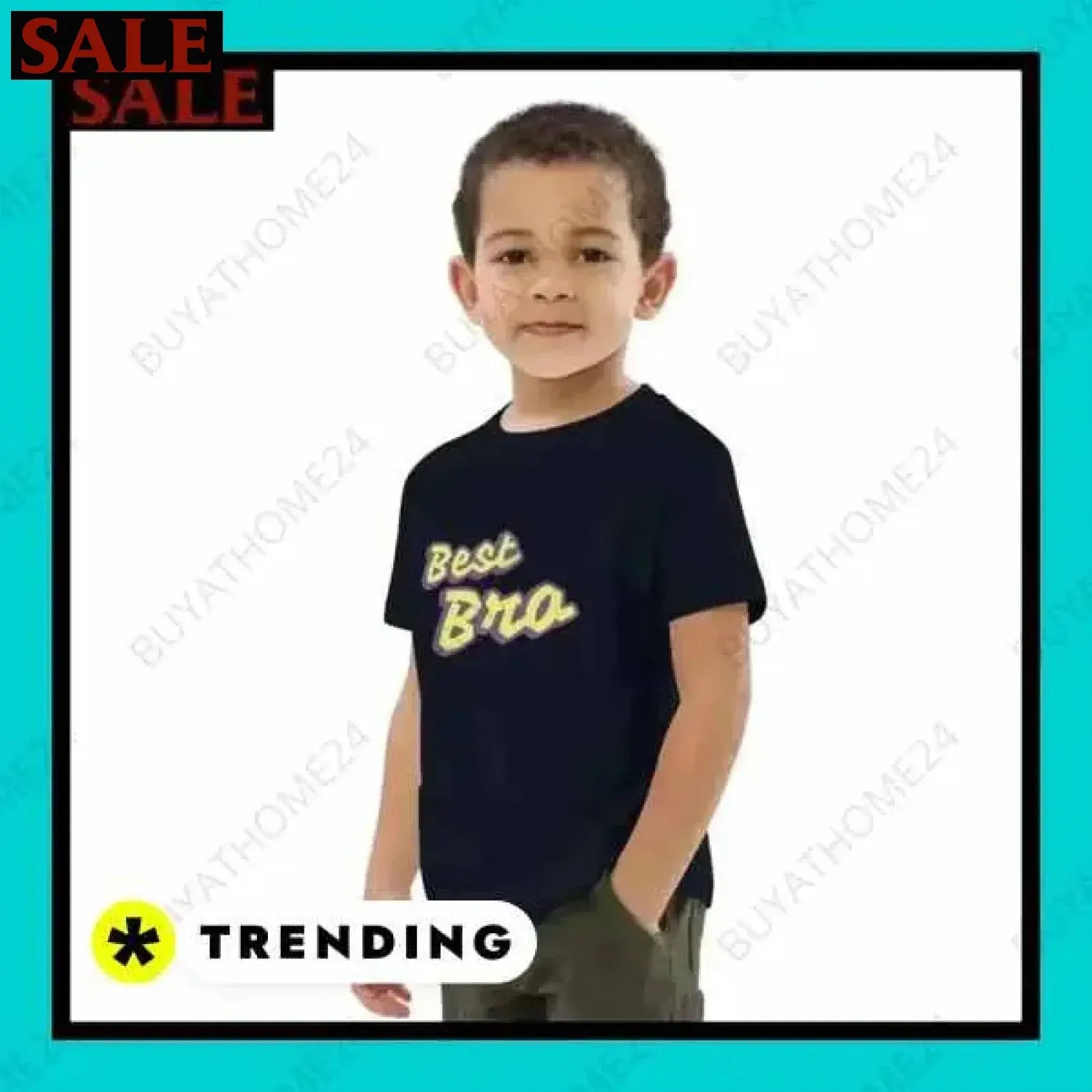 SALE % Rundhalsshirts I Kurzarm Grafik Jungen T-Shirt 3-14 Jahre BUYATHOME24®