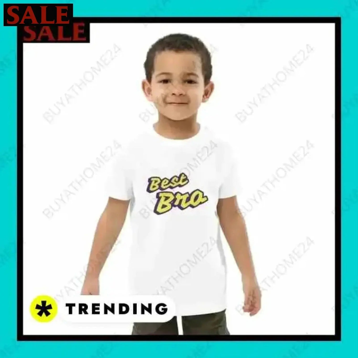 SALE % Rundhalsshirts I Kurzarm Grafik Jungen T-Shirt 3-14 Jahre BUYATHOME24®