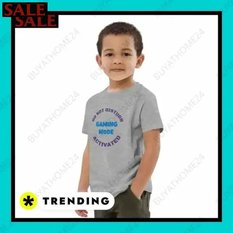 SALE % Rundhalsshirts I Kurzarm Grafik Unisex T-Shirt 3-14 Jahre BUYATHOME24®