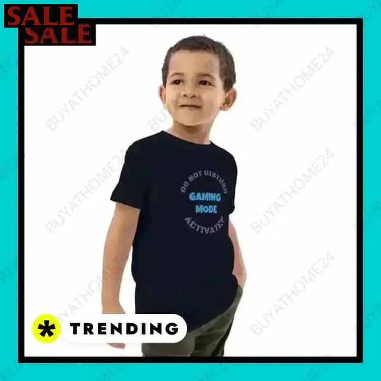 SALE % Rundhalsshirts I Kurzarm Grafik Unisex T-Shirt 3-14 Jahre BUYATHOME24®