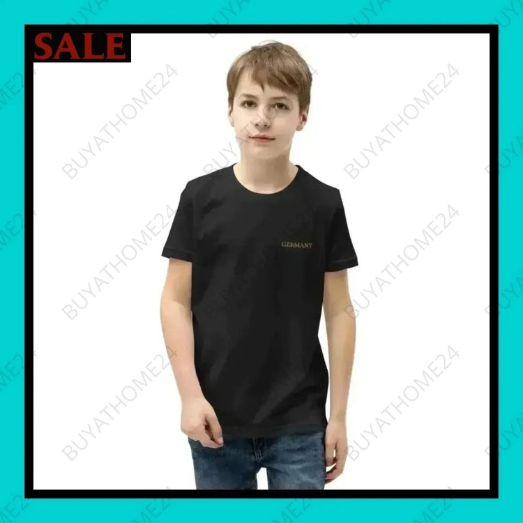 Jungen T-Shirt S-XL - BUYATHOME24 - bestickt - GERMANY - Kinder T-Shirt, KINDERMODE & BABYS, YOUR STYLE