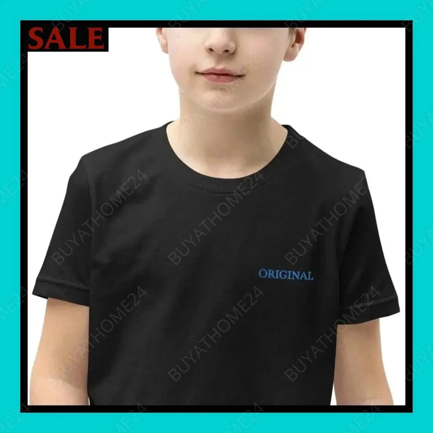 Jungen T-Shirt S-XL - BUYATHOME24 - bestickt - GERMANY - Kinder T-Shirt, KINDERMODE & BABYS, YOUR STYLE