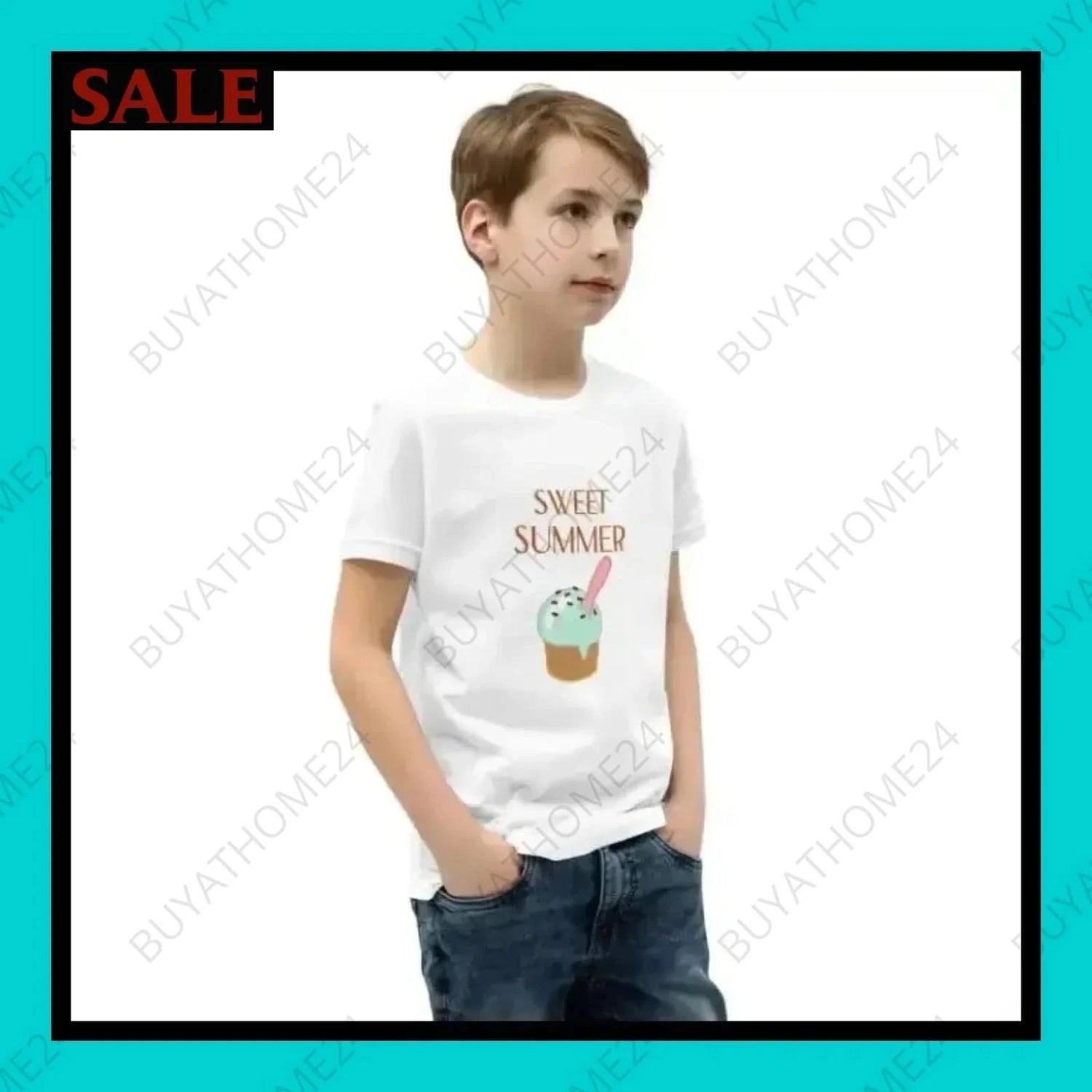 Jungen T-Shirt S-XL - BUYATHOME24 - T-Shirtdruck - GERMANY - Kinder T-Shirt, KINDERMODE & BABYS, YOUR STYLE