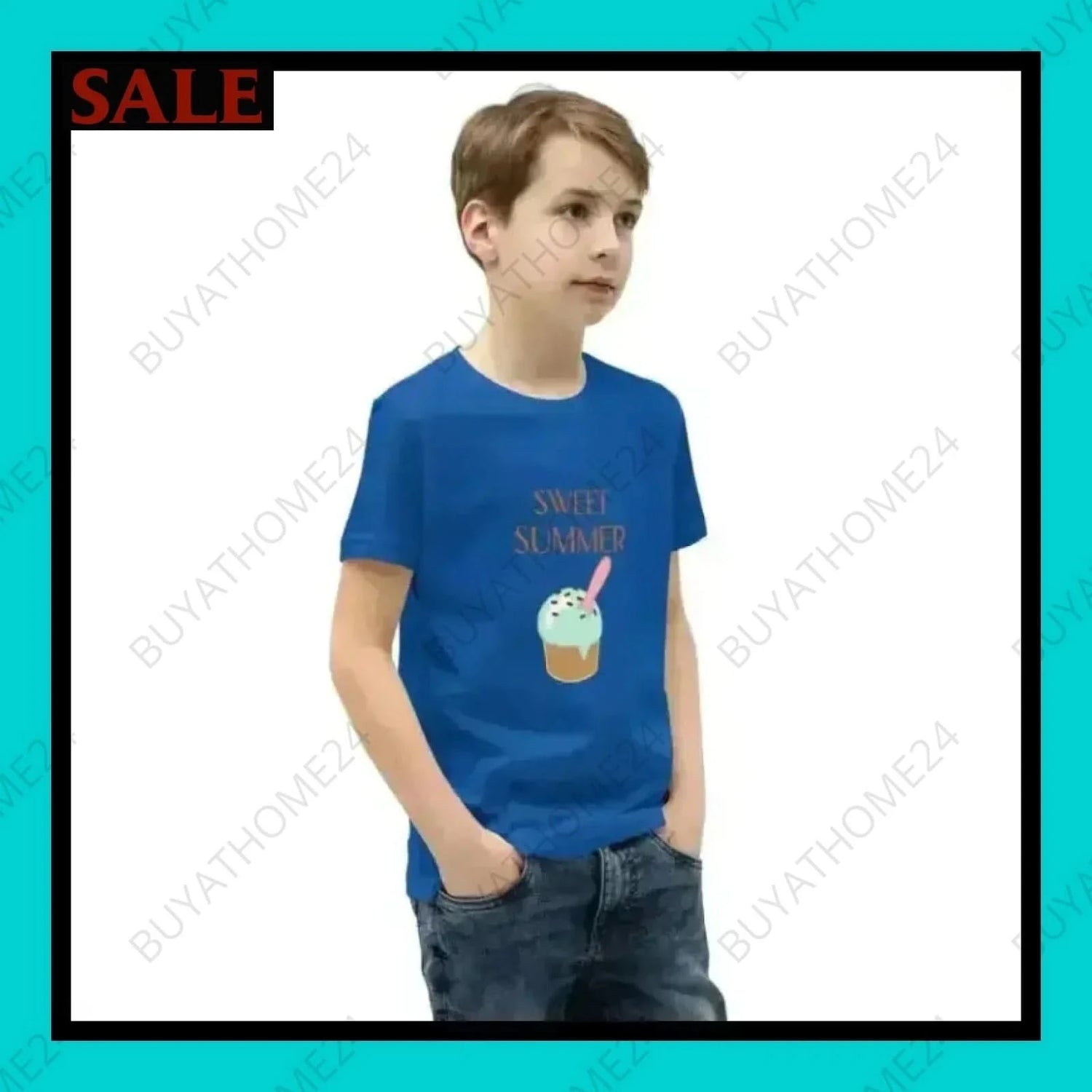 Jungen T-Shirt S-XL - BUYATHOME24 - T-Shirtdruck - GERMANY - Kinder T-Shirt, KINDERMODE & BABYS, YOUR STYLE