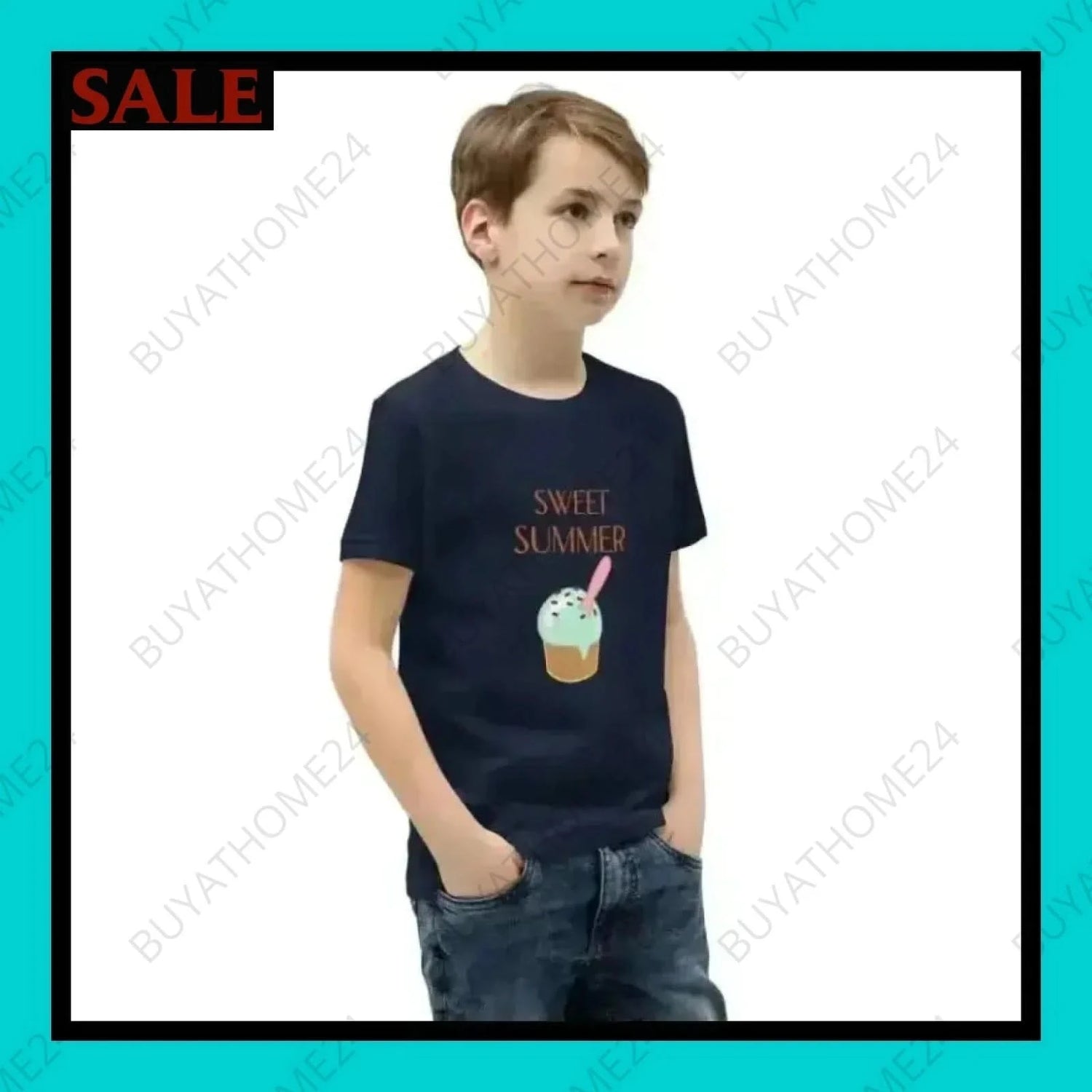 Jungen T-Shirt S-XL - BUYATHOME24 - T-Shirtdruck - GERMANY - Kinder T-Shirt, KINDERMODE & BABYS, YOUR STYLE