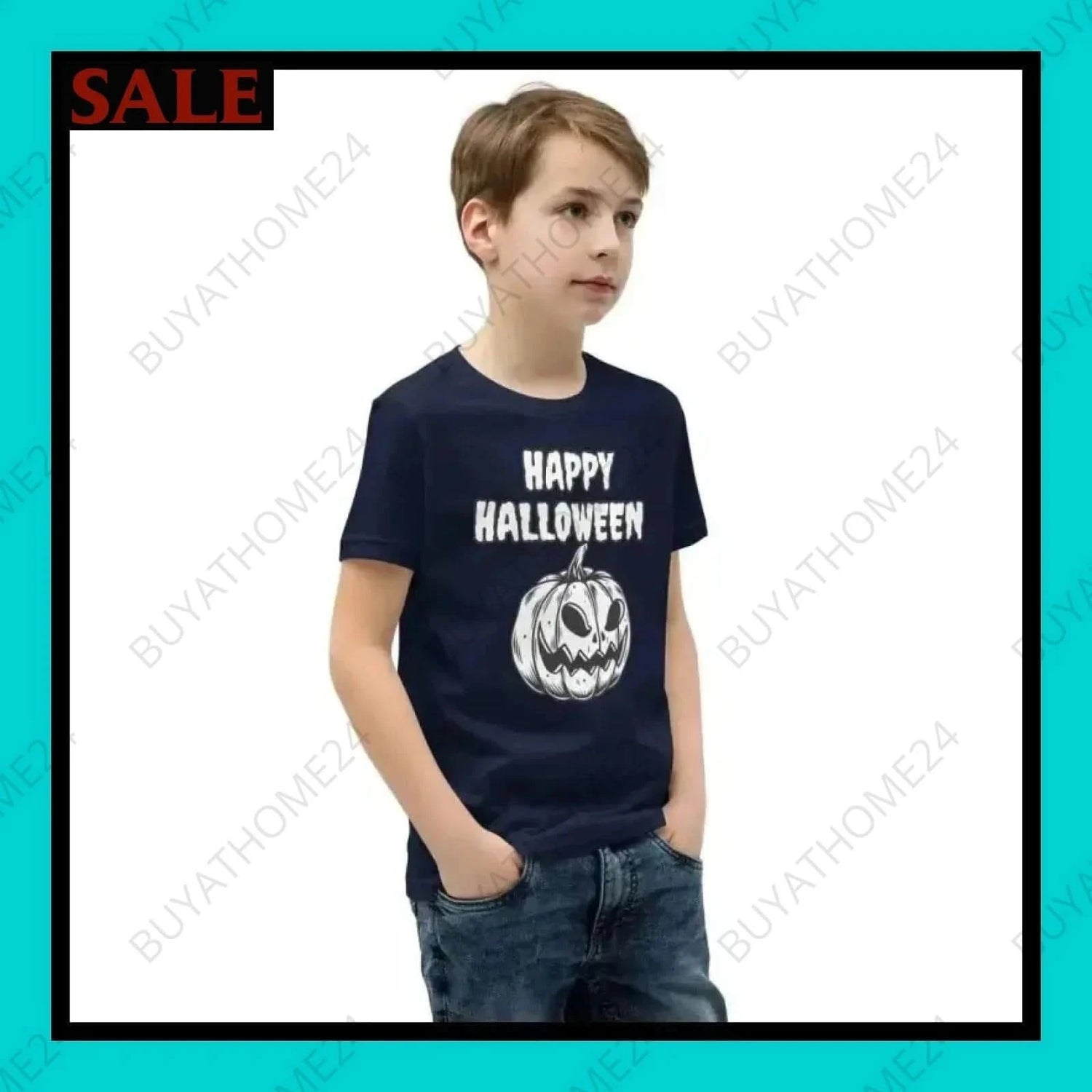 Jungen T-Shirt S-XL - BUYATHOME24 - T-Shirtdruck - GERMANY - HALLOWEEN, Kinder T-Shirt, KINDERMODE & BABYS, YOUR STYLE