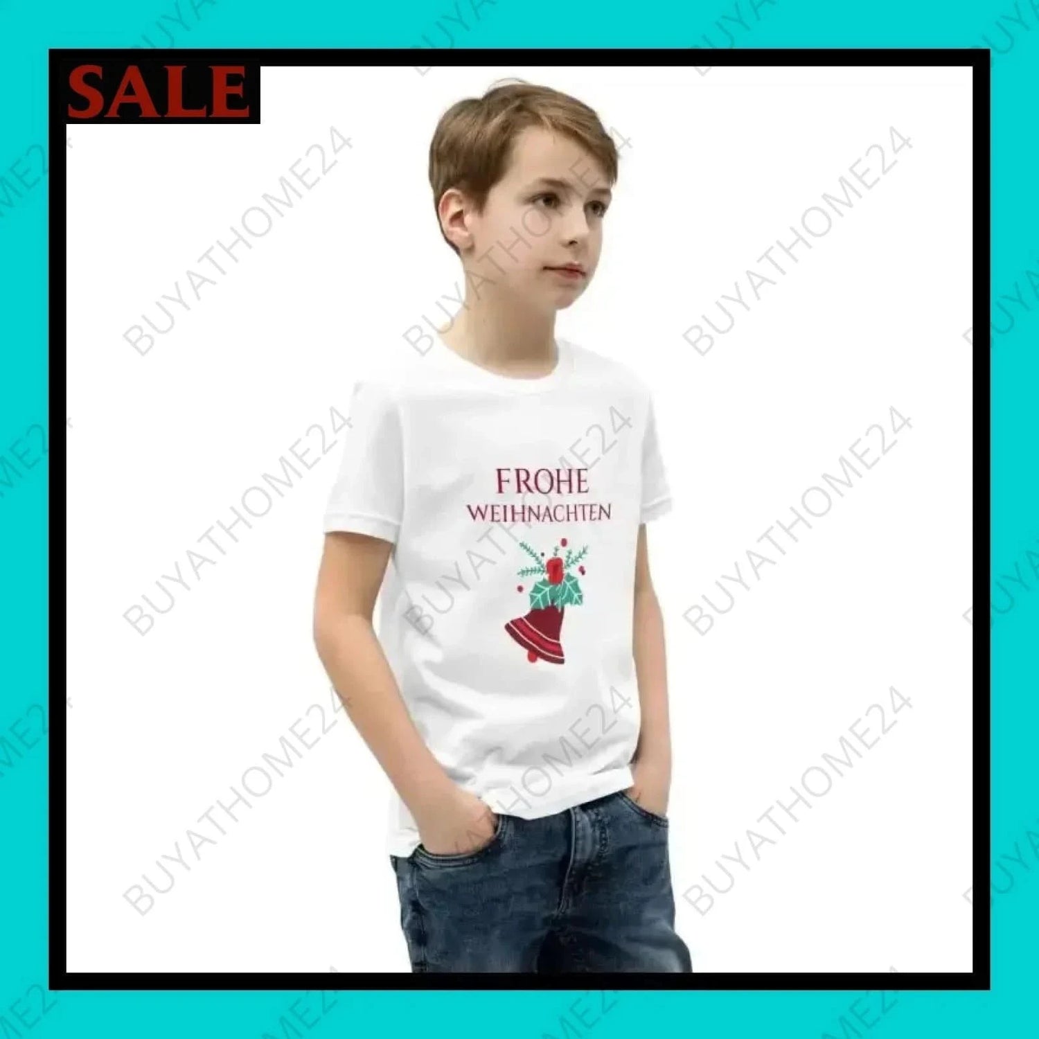 Jungen T-Shirt S-XL - BUYATHOME24 - T-Shirtdruck - GERMANY - Kinder T-Shirt, KINDERMODE & BABYS, WEIHNACHTEN, YOUR STYLE