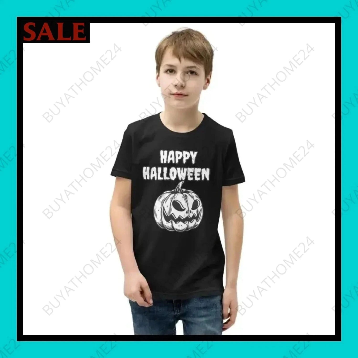 Jungen T-Shirt S-XL - BUYATHOME24 - T-Shirtdruck - GERMANY - HALLOWEEN, Kinder T-Shirt, KINDERMODE & BABYS, YOUR STYLE