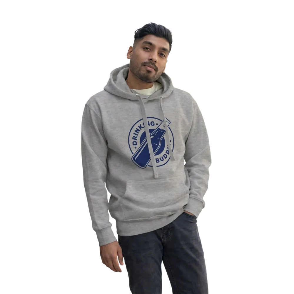 Grafikh Hoodie für Herren aus Baumwolle, personalisierbar, in Größen S-3XL, mit modernem Design und bequemem Schnitt.