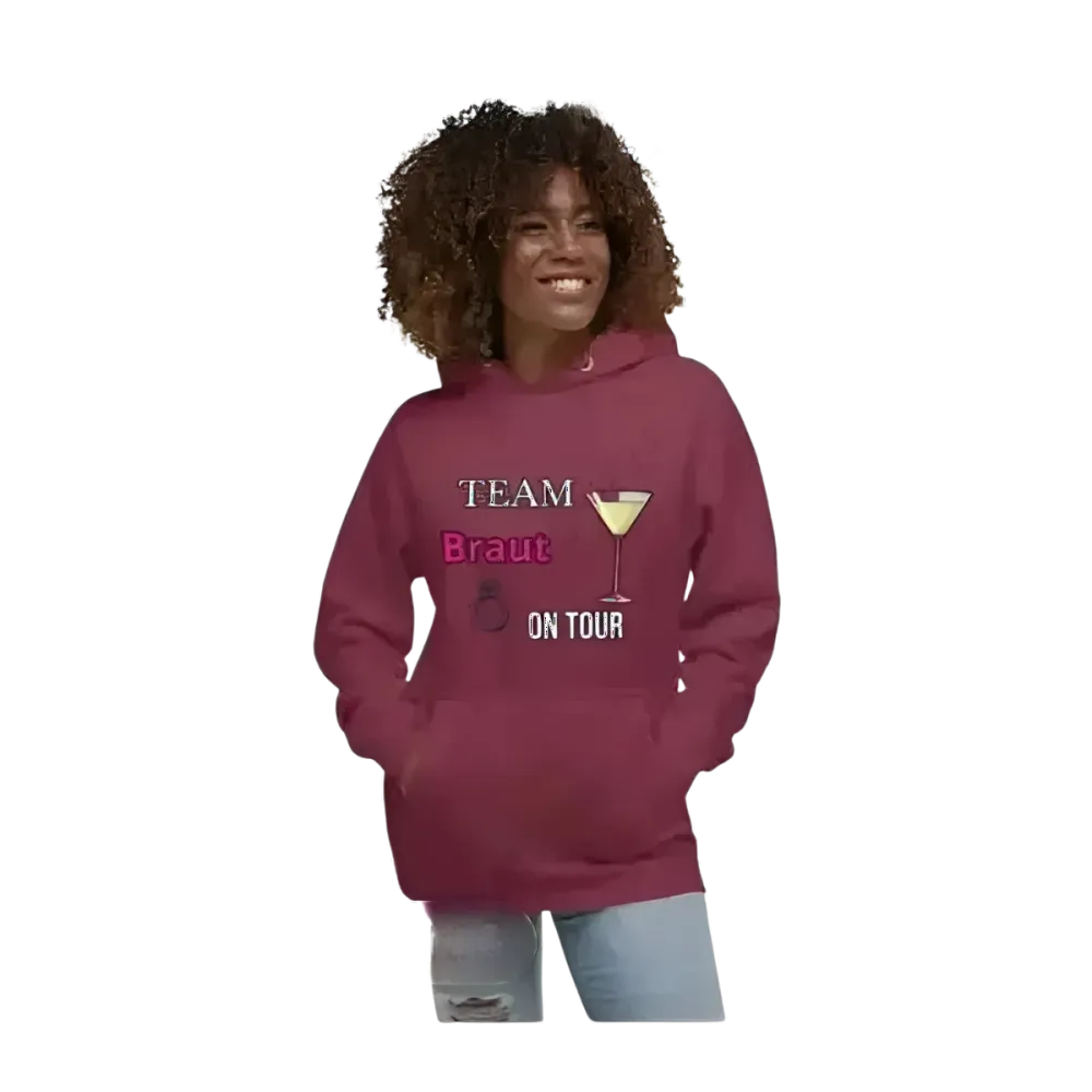 Junggesellinnenabschied Hoodie für Damen, grafischer Kapuzenpullover in S bis 3XL, bequem und stylisch von BUYATHOME24