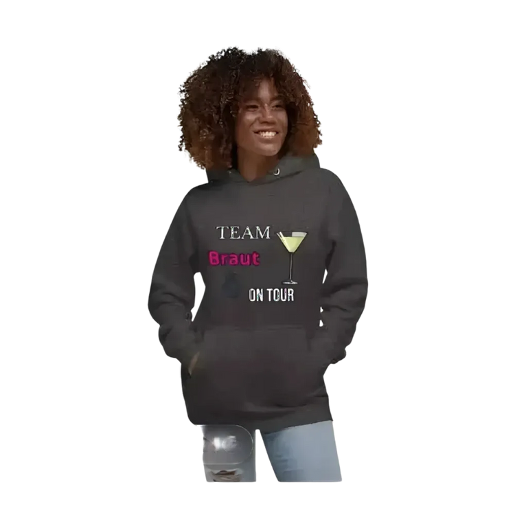 Grafik Damen Hoodie für Junggesellinnenabschied, Mädelsabend, in S bis 3XL, mit auffälligem Design von BUYATHOME24